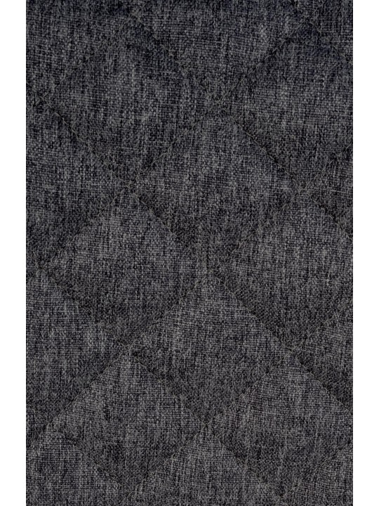 Sada 2 barových stoličiek látka Kasson, čierna