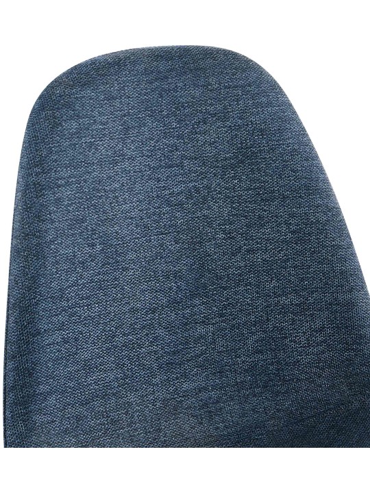 Jedálenská stolička Napier látka, tmavomodrá