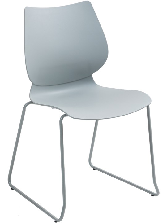 Sada 2 stoličiek Houma, sivá