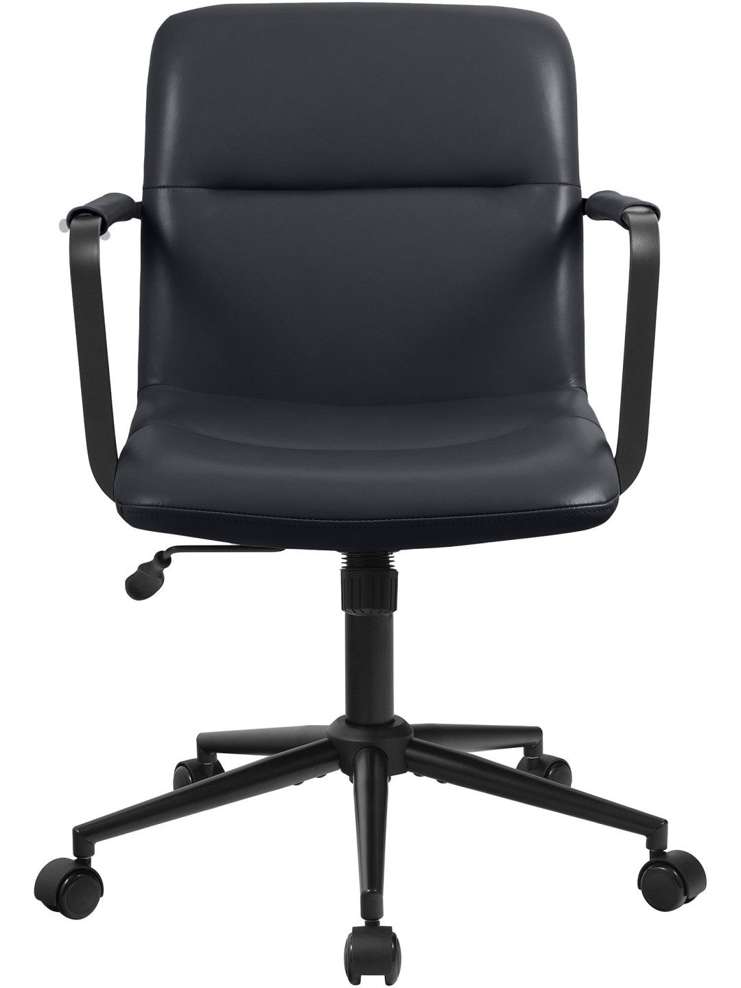 Kancelárske kreslo Hilda pravá koža, čierna