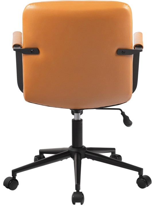 Kancelárske kreslo Hilda pravá koža, hnedá
