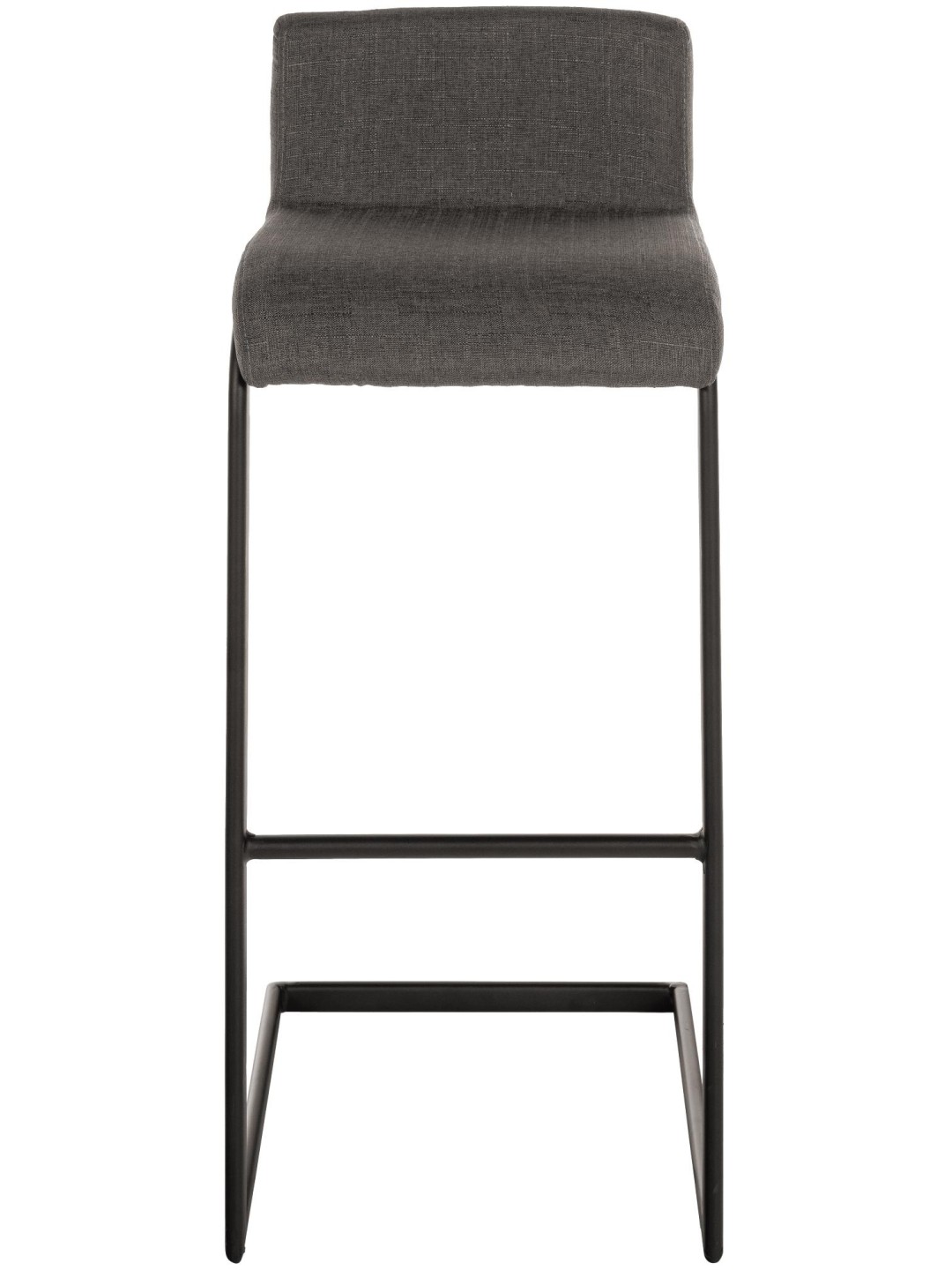 Sada 2 barových stoličiek Newport B látka, tmavosivá