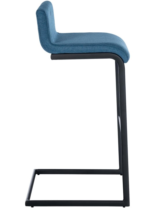 Sada 2 barových stoličiek Newport B látka, modrá