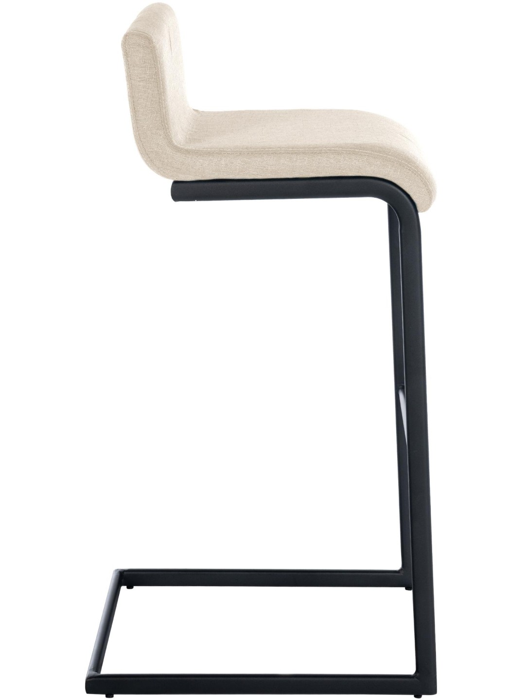 Sada 2 barových stoličiek Newport B látka, krémová