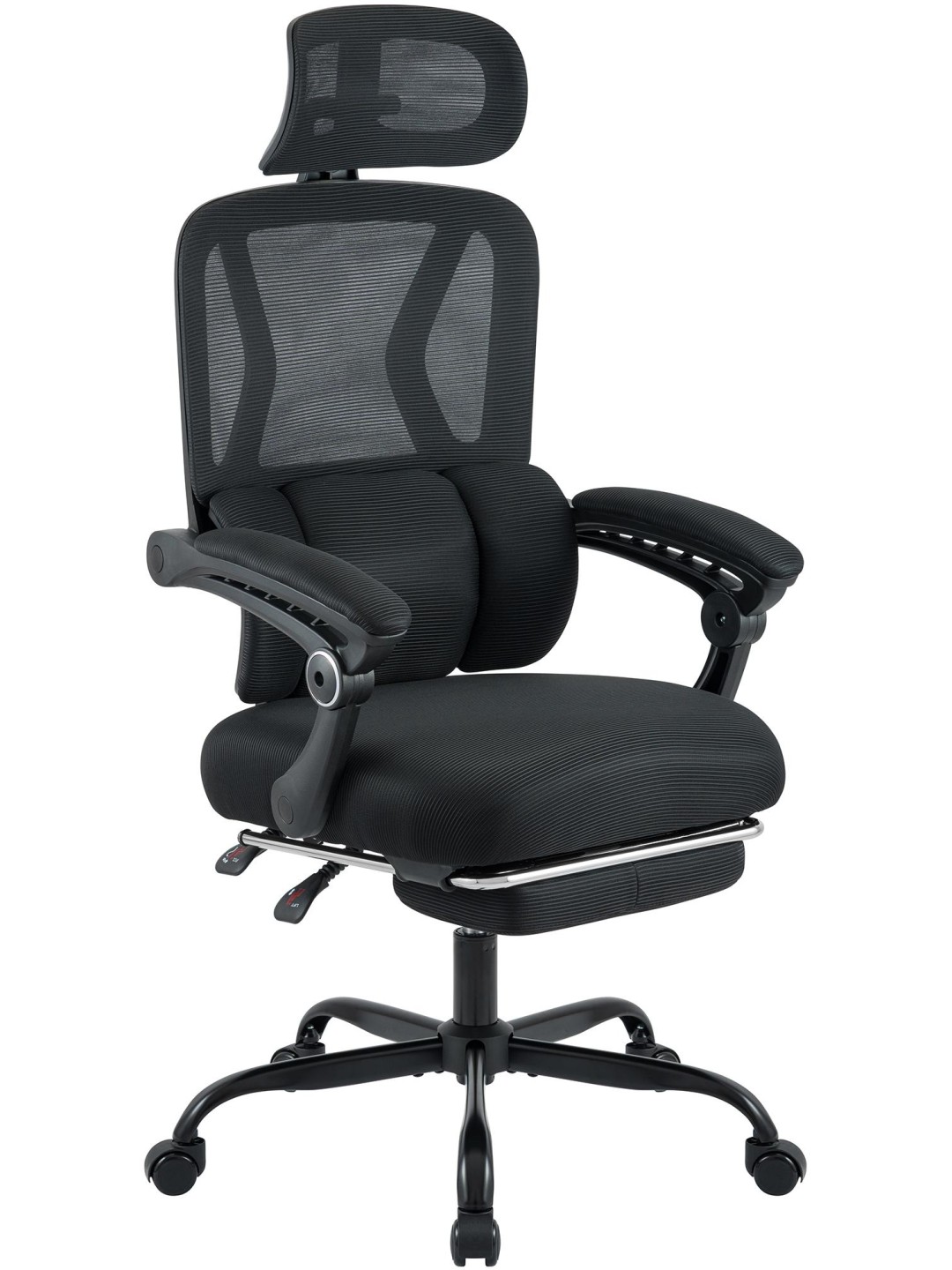 Kancelárska stolička Liberton, čierna