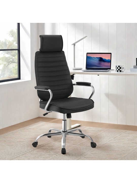 Kancelárska stolička Rako, čierna