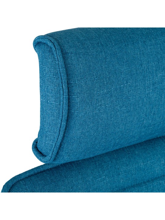 Kancelárske kreslo Rako látka, modrá