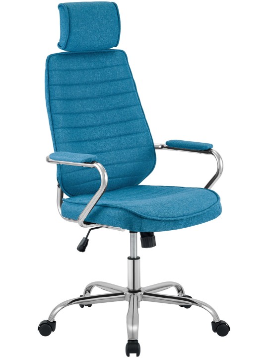 Kancelárske kreslo Rako látka, modrá