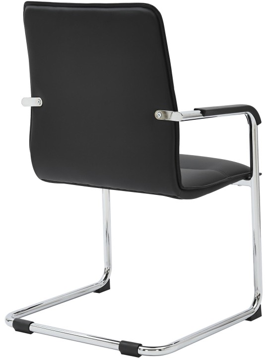 Stolička pre návštevníkov Seattle, čierna