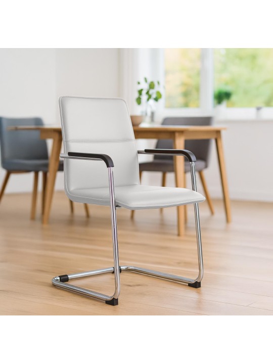 Stolička pre návštevníkov Seattle, biela