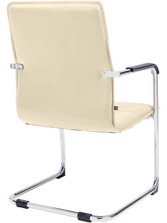 Stolička pre návštevníkov Seattle, krémová