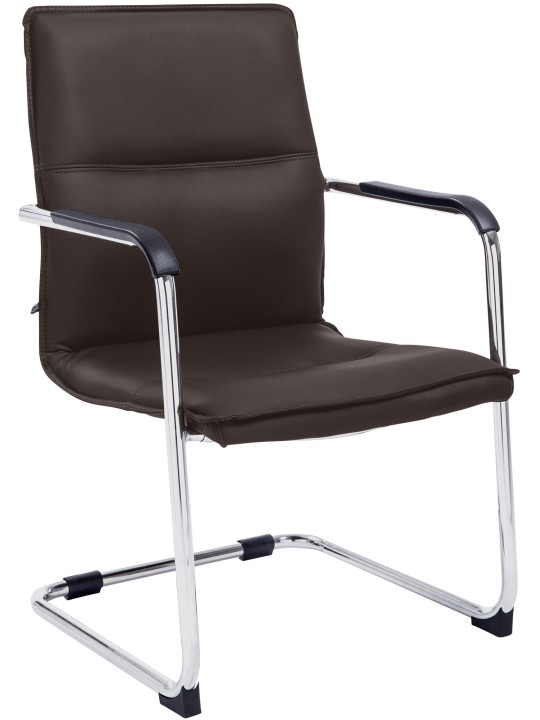 Stolička pre návštevníkov Seattle, hnedá