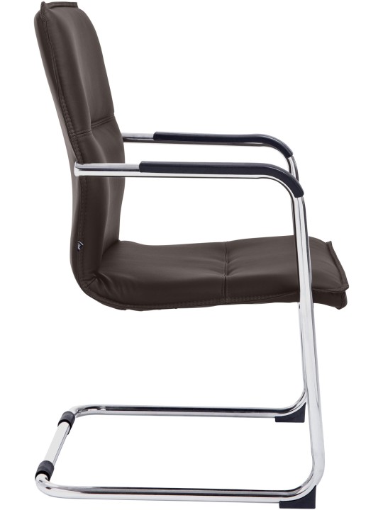 Stolička pre návštevníkov Seattle, hnedá