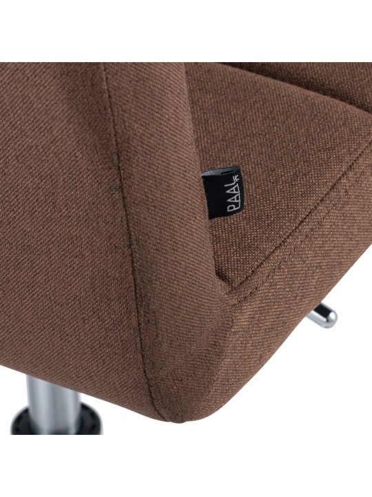 Stolička Ricky látka, hnedá