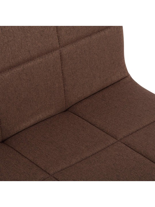 Stolička Ricky látka, hnedá