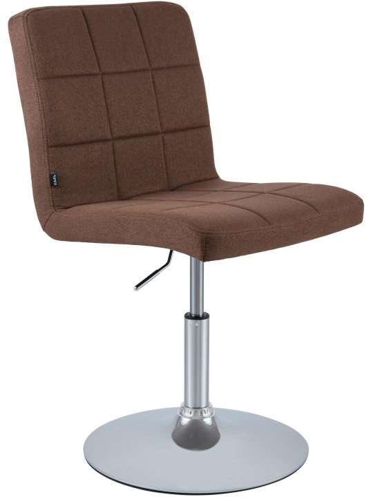 Stolička Ricky látka, hnedá