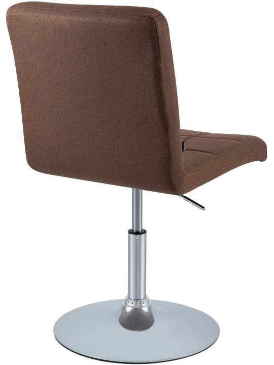 Stolička Ricky látka, hnedá