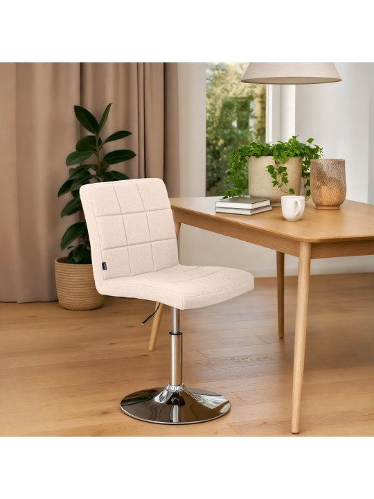 Stolička Ricky látka, krémová