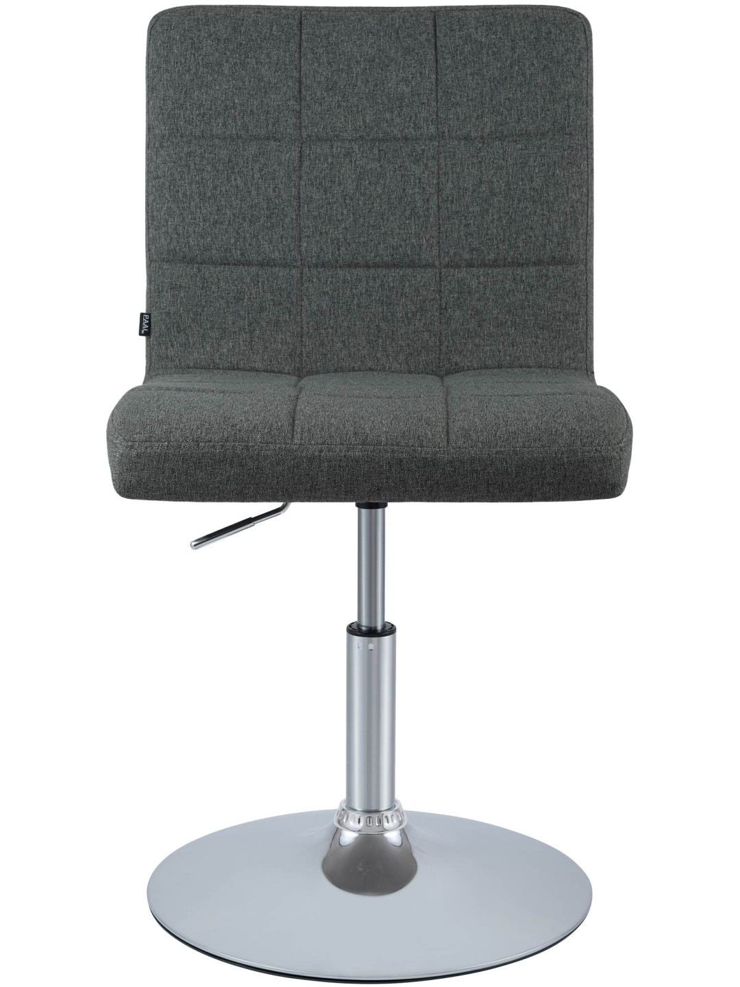 Stolička Ricky látka, tmavosivá