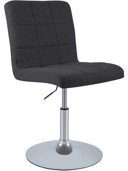 Stolička Ricky látka, čierna