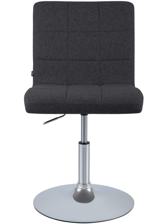 Stolička Ricky látka, čierna