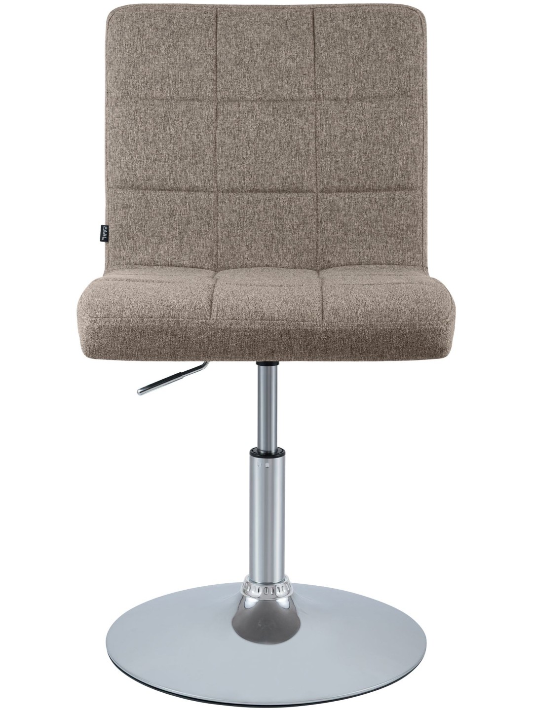 Stolička Ricky látka, šedohnedá