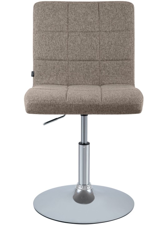 Stolička Ricky látka, šedohnedá