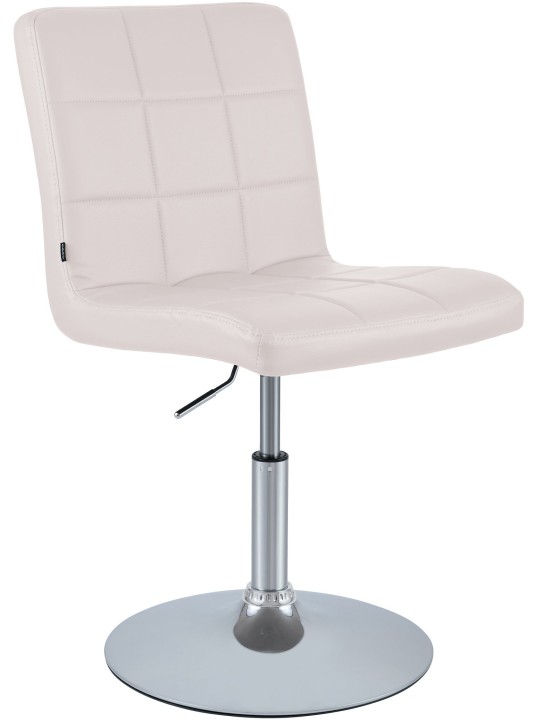 Stolička Ricky imitácia kože, biela Stolička Ricky imitácia kože, biela