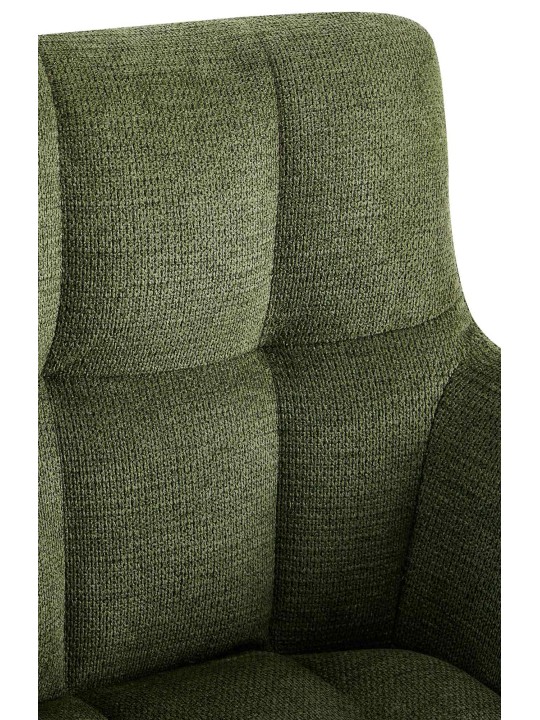 Jedálenská stolička Jonah látka, zelená