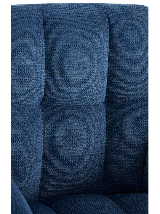 Jedálenská stolička Jonah látka, tmavomodrá