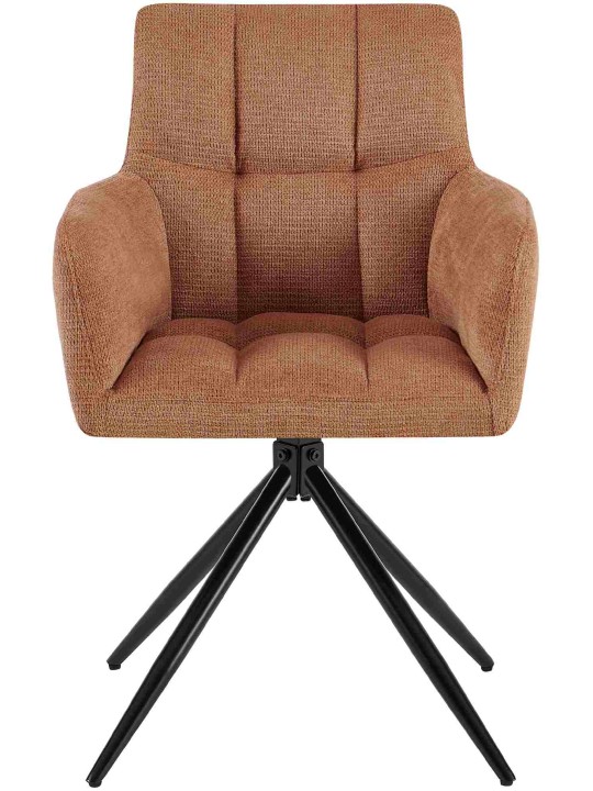 Jedálenská stolička Jonah látka, oranžová