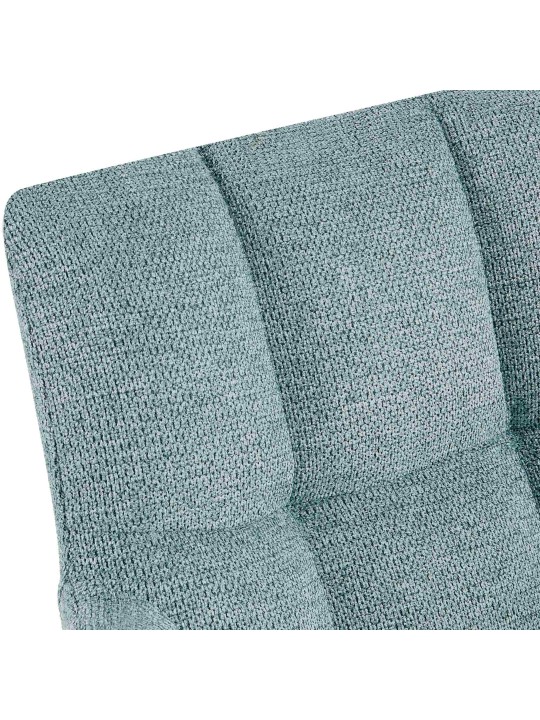 Jedálenská stolička Jonah látka, tyrkysová