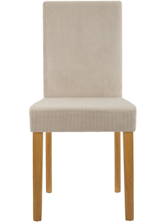 Jedálenská stolička Ina Cord starožitné svetlo, svetlohnedá