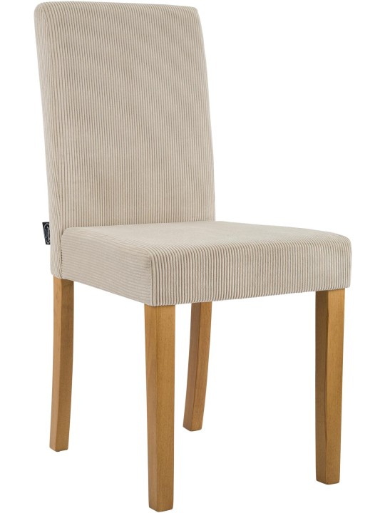 Jedálenská stolička Ina Cord starožitné svetlo, svetlohnedá