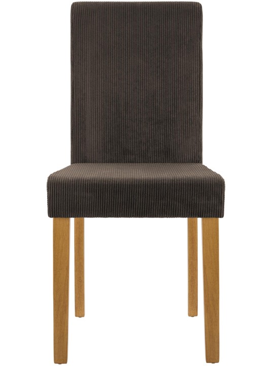 Jedálenská stolička Ina Cord starožitné svetlo, hnedá