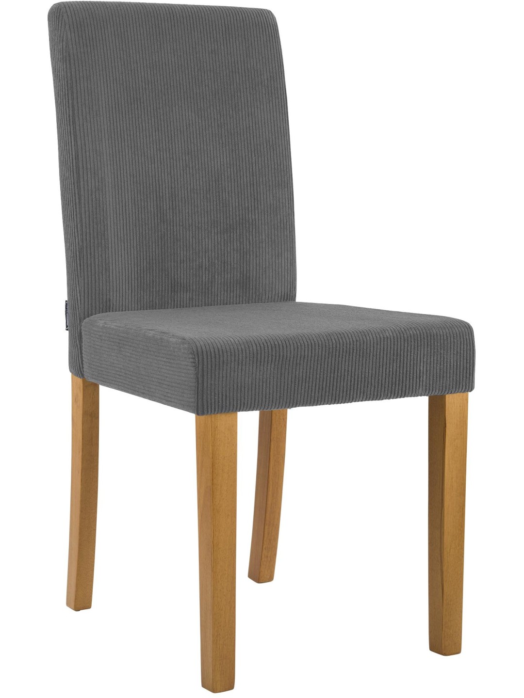 Jedálenská stolička Ina Cord starožitné svetlo, sivá