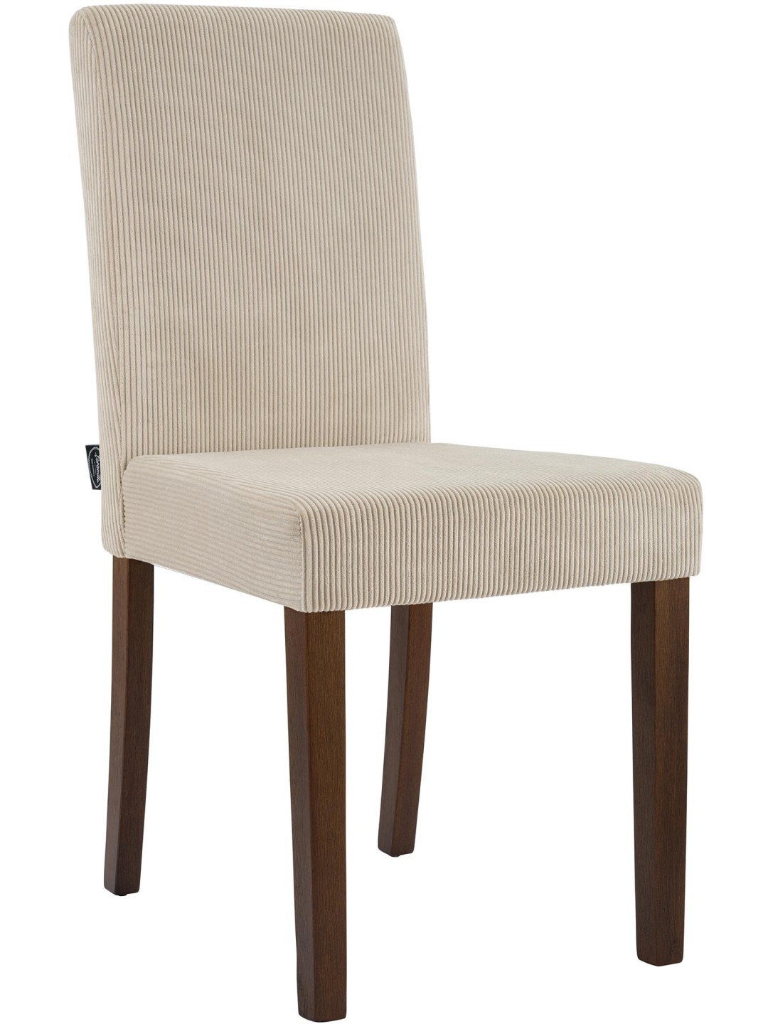 Jedálenská stolička Ina Cord starožitná tmavá, svetlohnedá