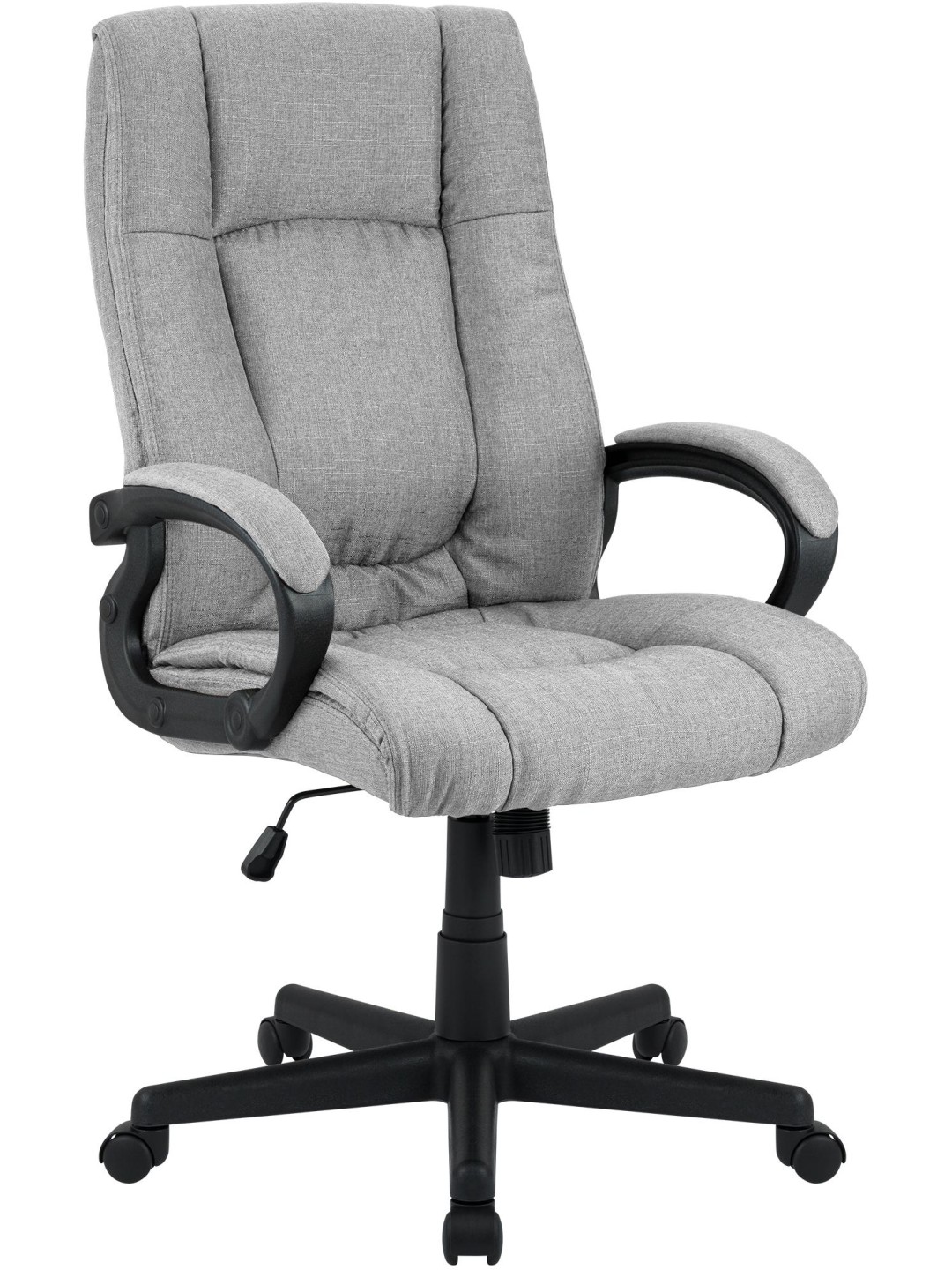 Kancelárske kreslo XL látka Sparta, sivá