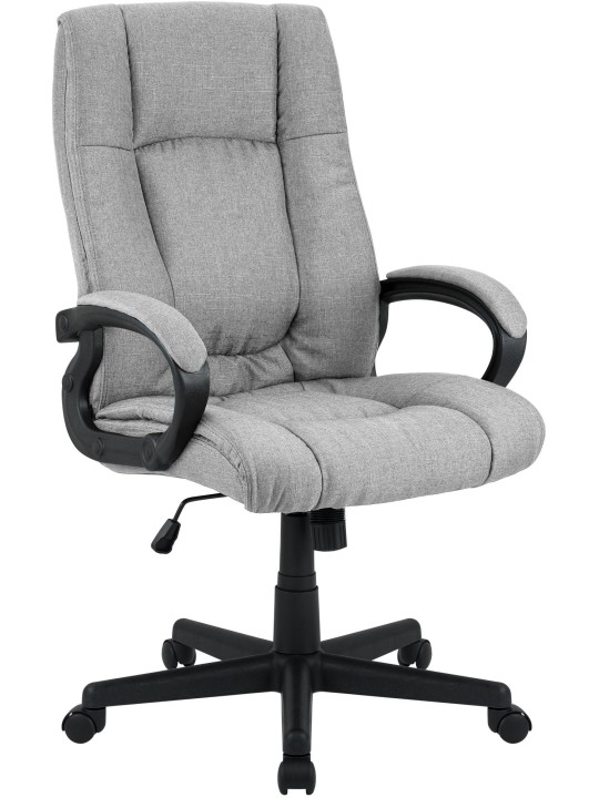 Kancelárske kreslo XL látka Sparta, sivá