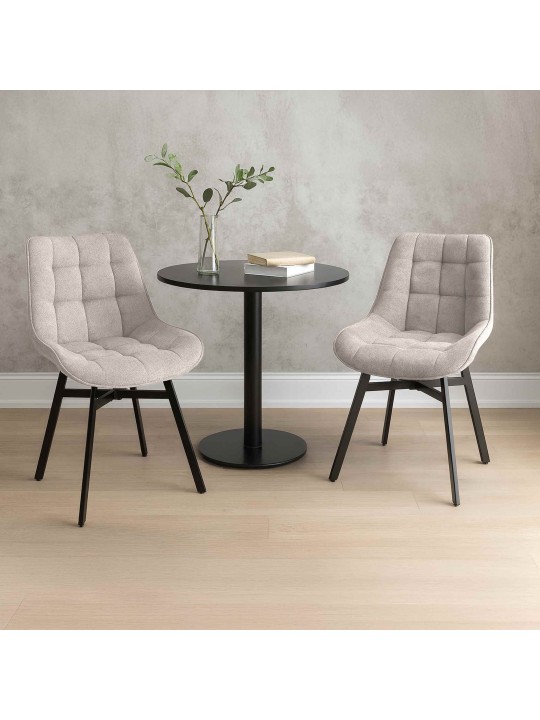 Stolička Colby látka, krémová