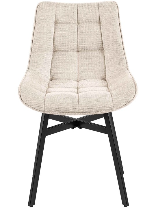 Stolička Colby látka, krémová