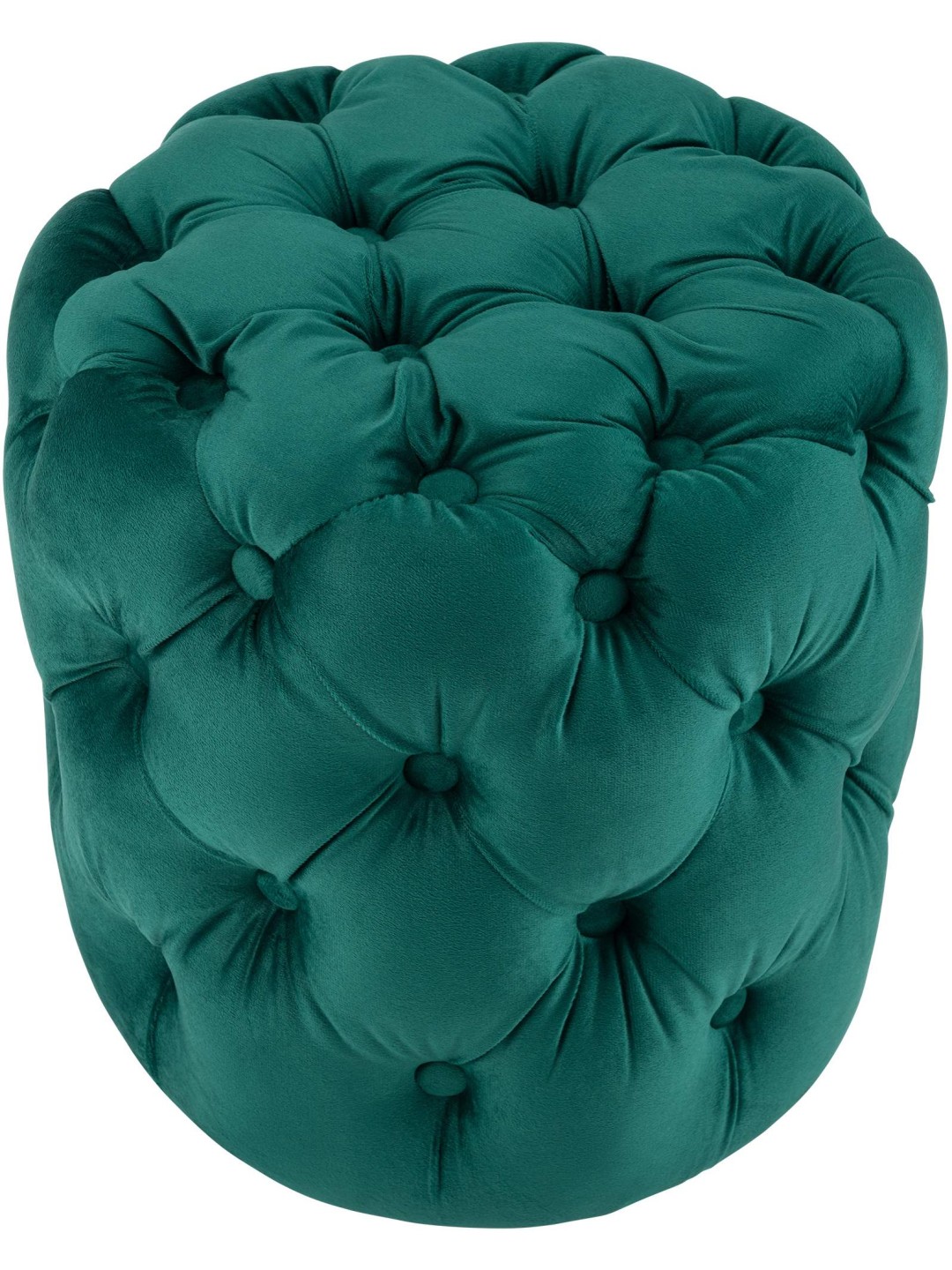 Stolička Drancy Velvet M, tmavozelená