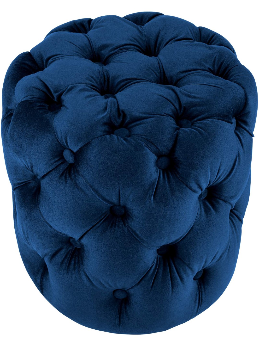 Stolička Drancy Velvet M, modrá