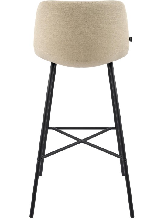 Barová stolička Altona látka, krémová