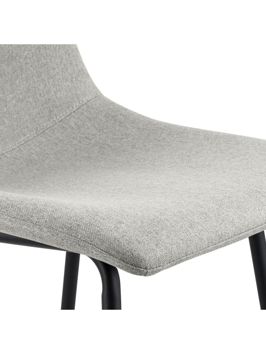 Barová stolička Altona látka, sivá Barová stolička Altona látka, sivá