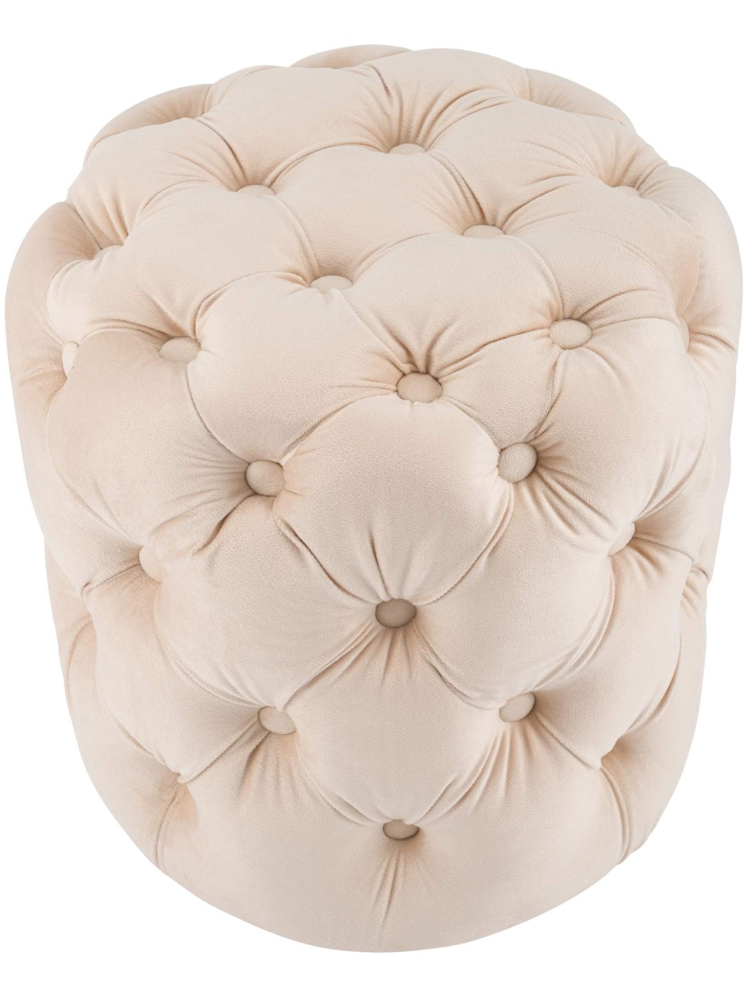 Stolička Drancy Velvet M, krémová