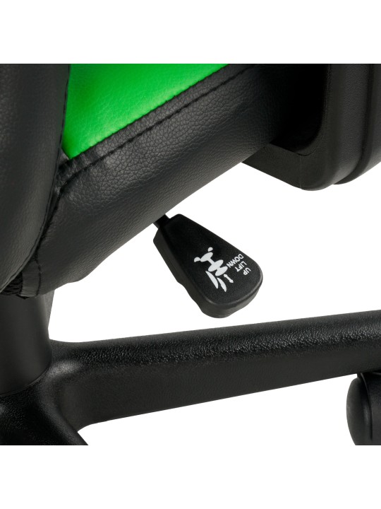 Detská kancelárska stolička Fun, čierna/zelená Detská kancelárska stolička Fun, čierna/zelená