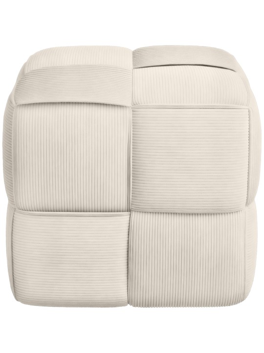 Stolička Forinta Cord, krémová