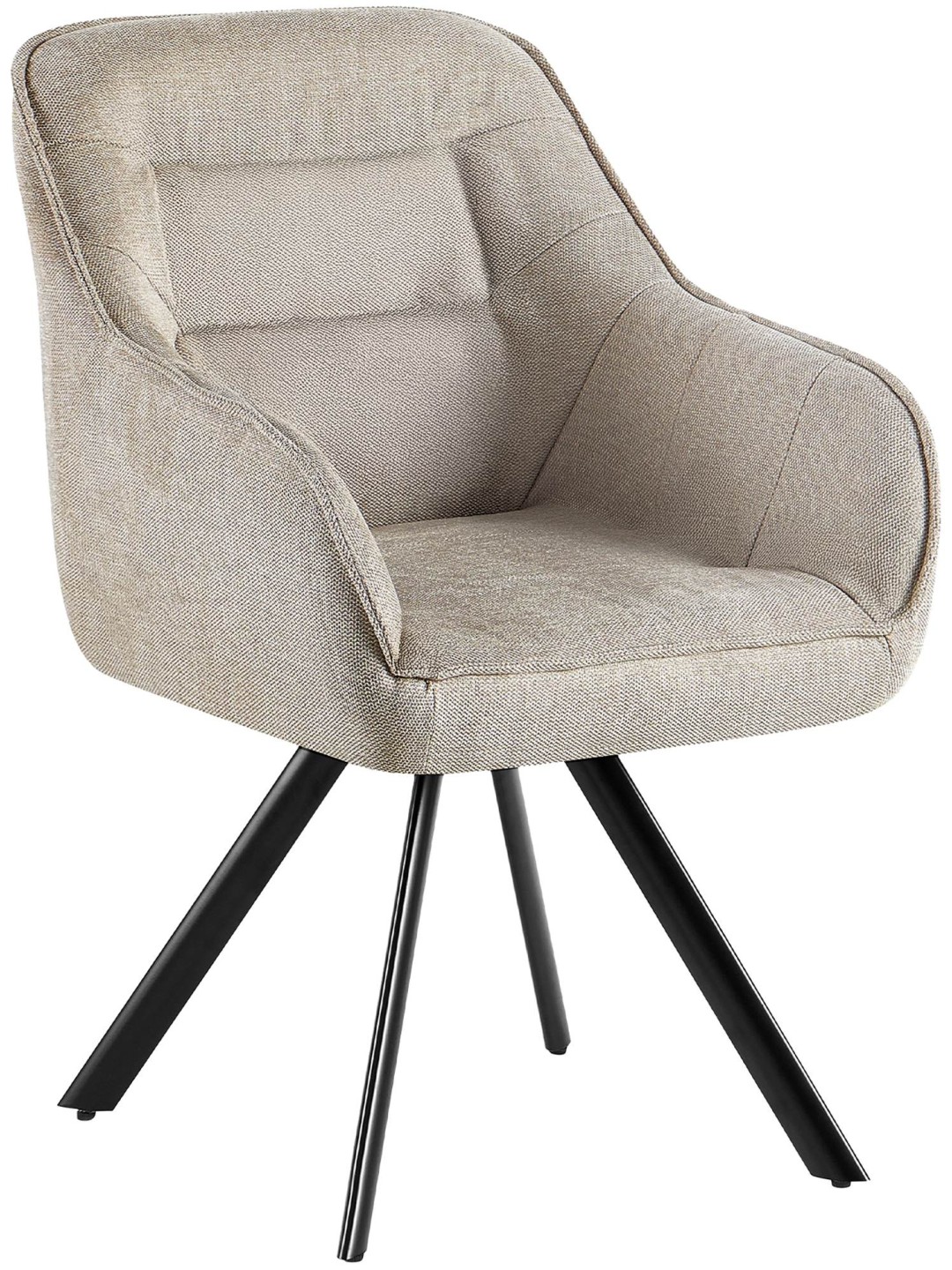 Stolička Pettuli látka, krémová