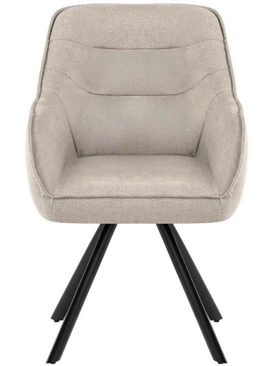 Stolička Pettuli látka, krémová